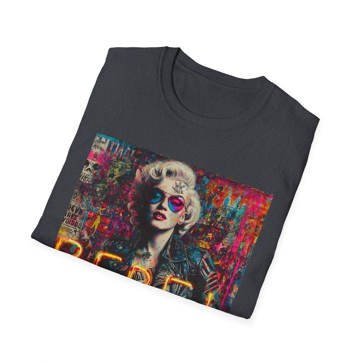 Rebel Vibe Unisex T-Shirt, Edgy Graphic Tee, Rock Style Shirt, Trendy Streetwear Top, Gift for Music Lovers, Alternative Fashion