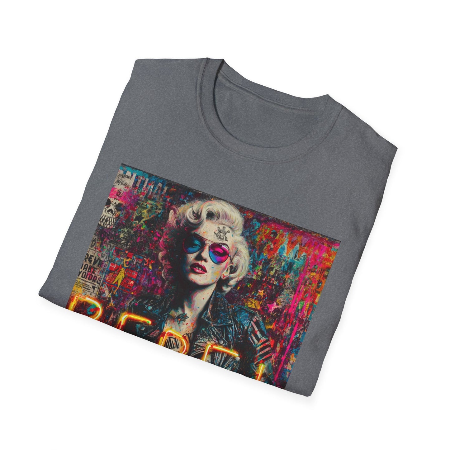 Rebel Vibe Unisex T-Shirt, Edgy Graphic Tee, Rock Style Shirt, Trendy Streetwear Top, Gift for Music Lovers, Alternative Fashion