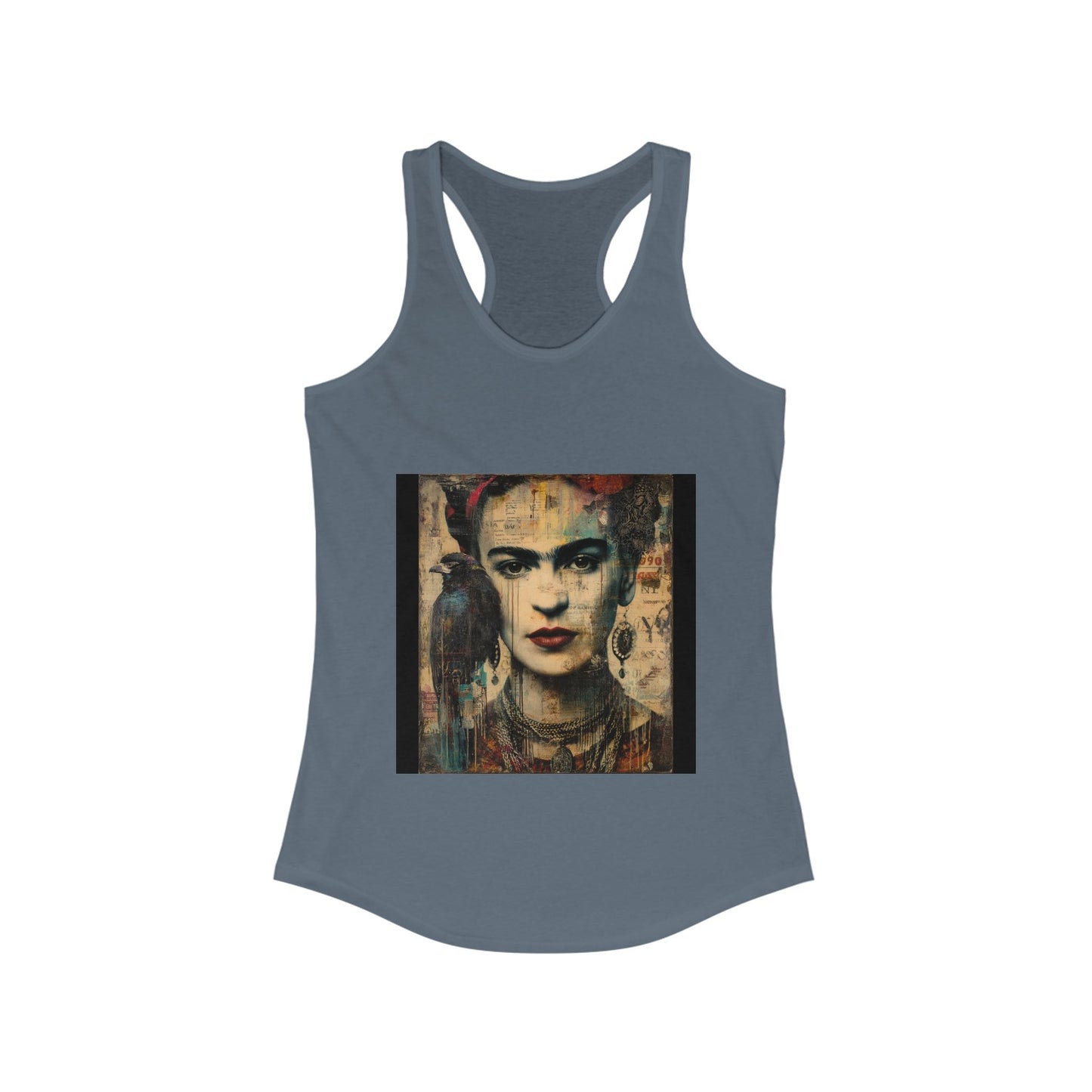 Copy of Frida Kahlo Inspired Women's Racerback Tank Top - Artistic Chic Apparel