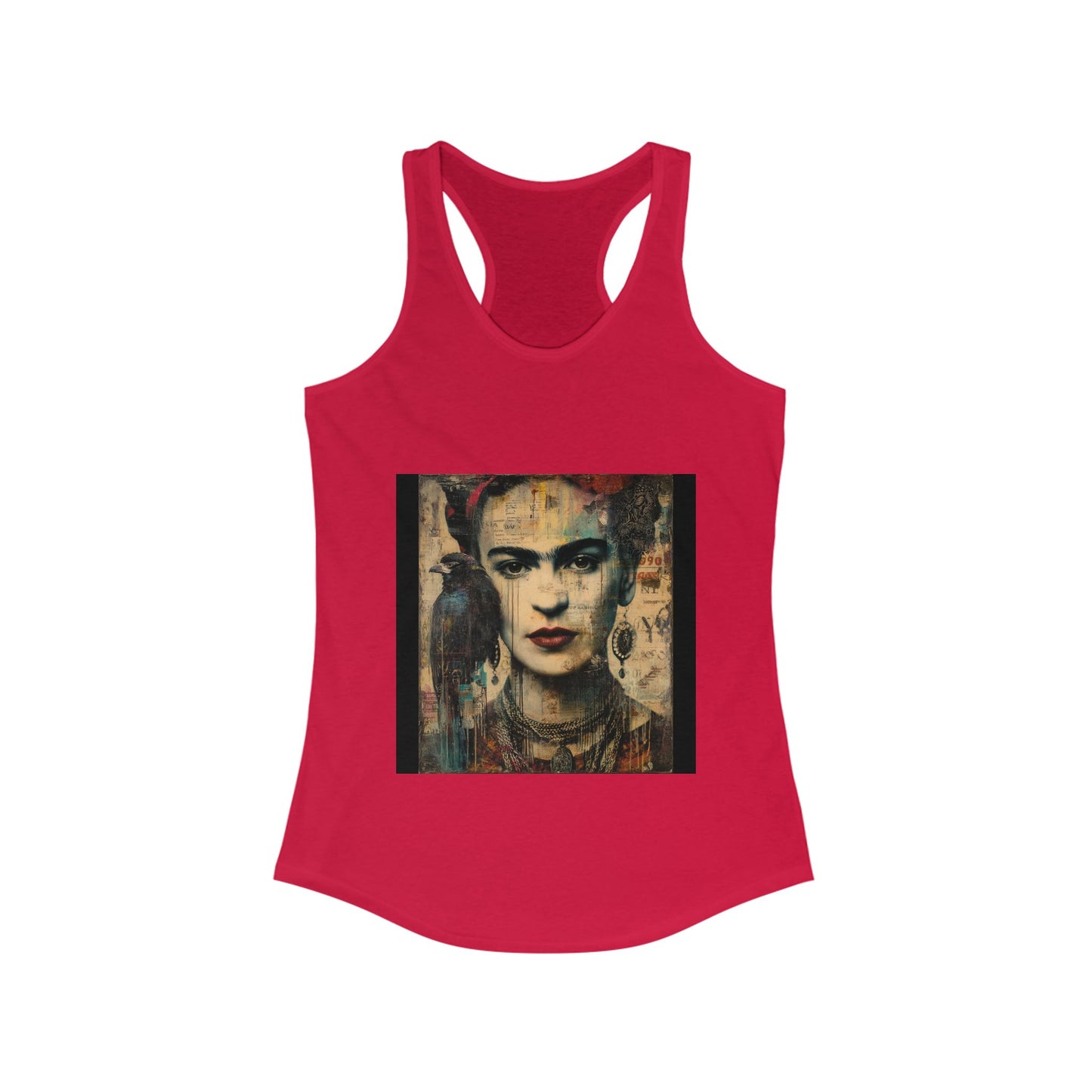 Copy of Frida Kahlo Inspired Women's Racerback Tank Top - Artistic Chic Apparel