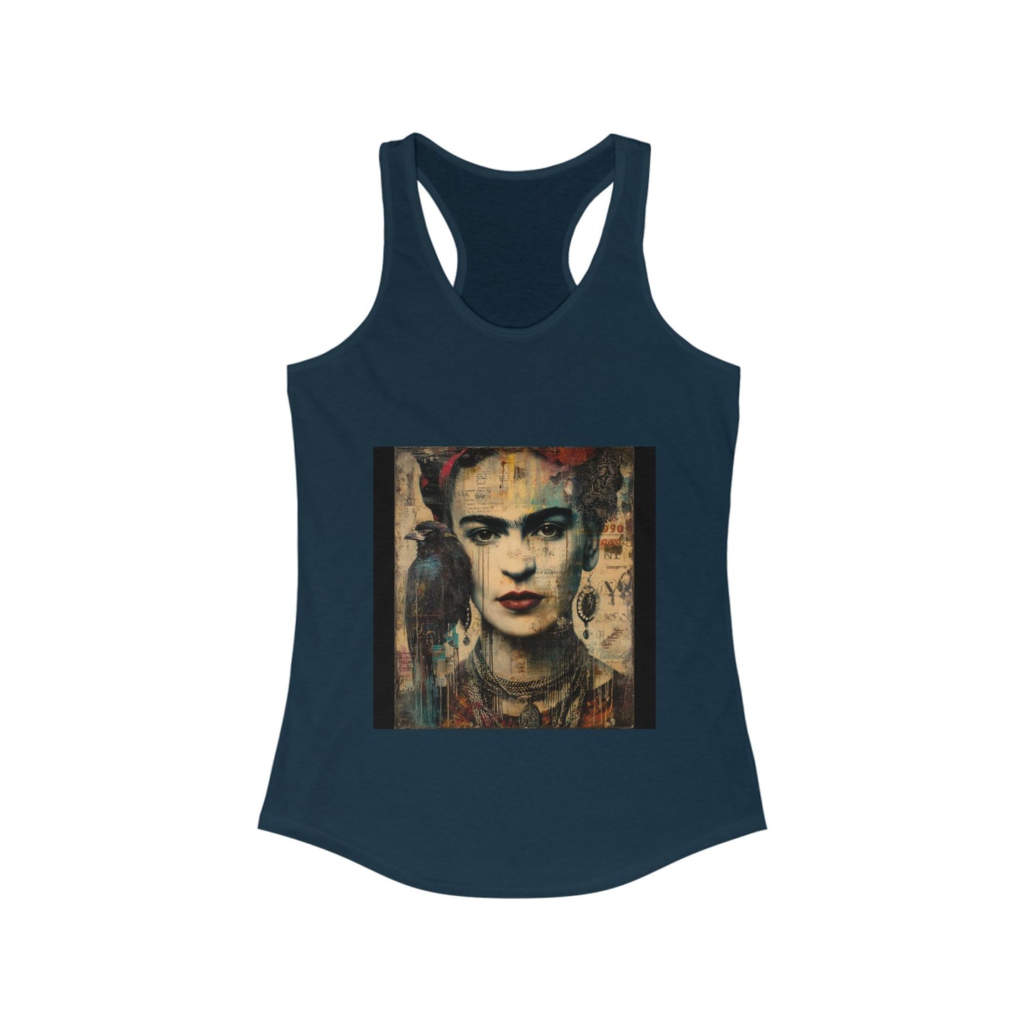 Copy of Frida Kahlo Inspired Women's Racerback Tank Top - Artistic Chic Apparel