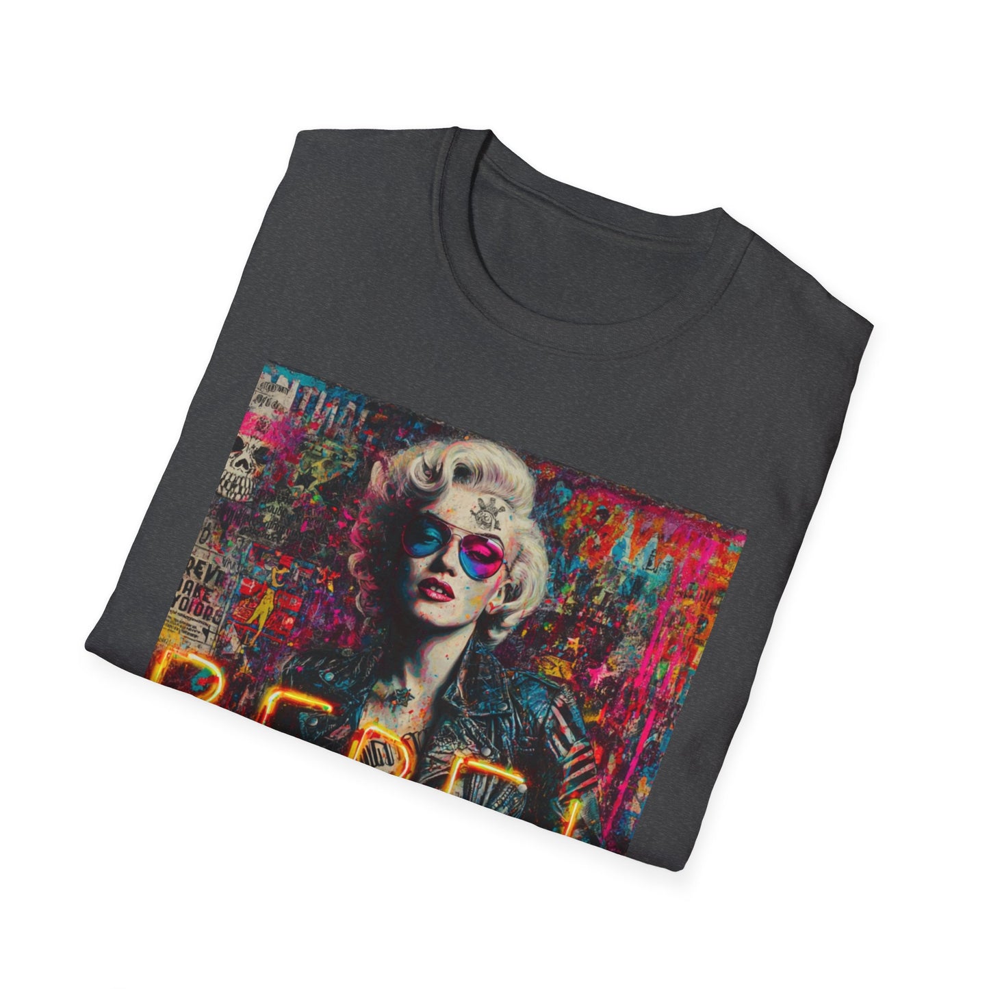 Rebel Vibe Unisex T-Shirt, Edgy Graphic Tee, Rock Style Shirt, Trendy Streetwear Top, Gift for Music Lovers, Alternative Fashion
