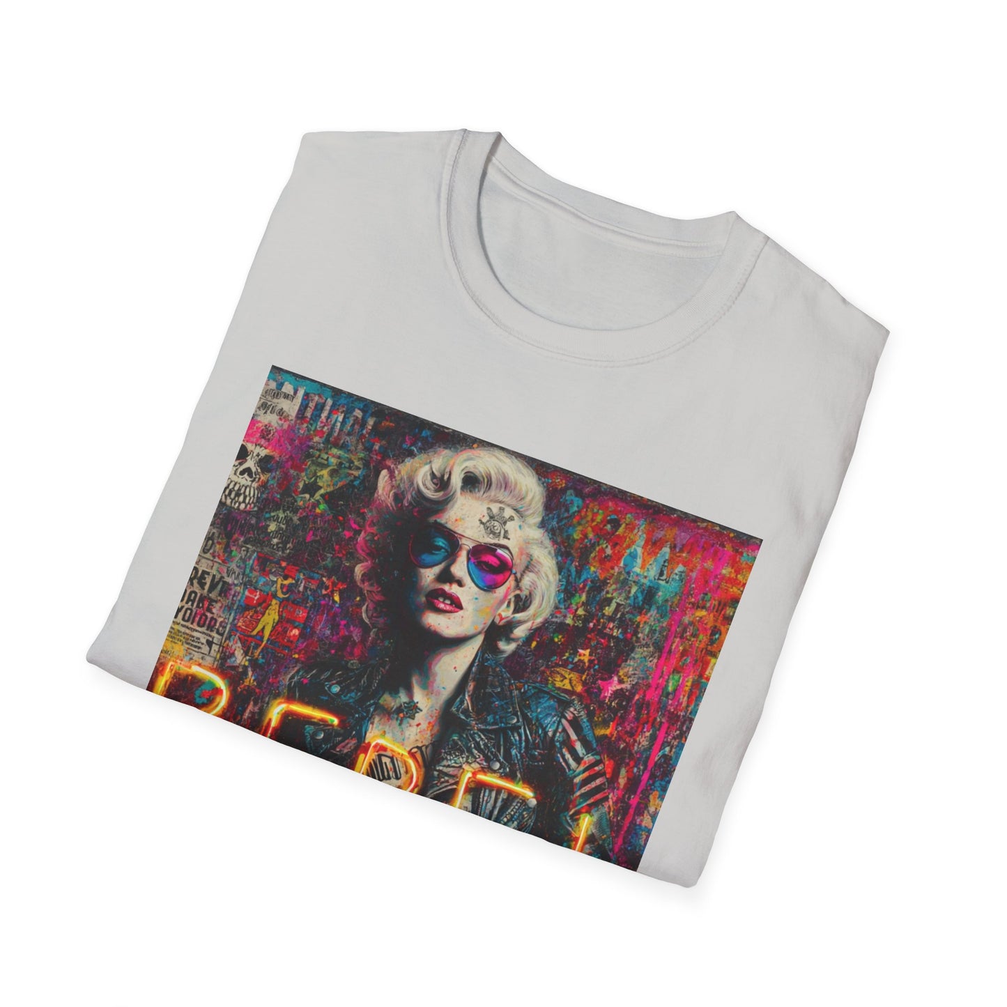 Rebel Vibe Unisex T-Shirt, Edgy Graphic Tee, Rock Style Shirt, Trendy Streetwear Top, Gift for Music Lovers, Alternative Fashion
