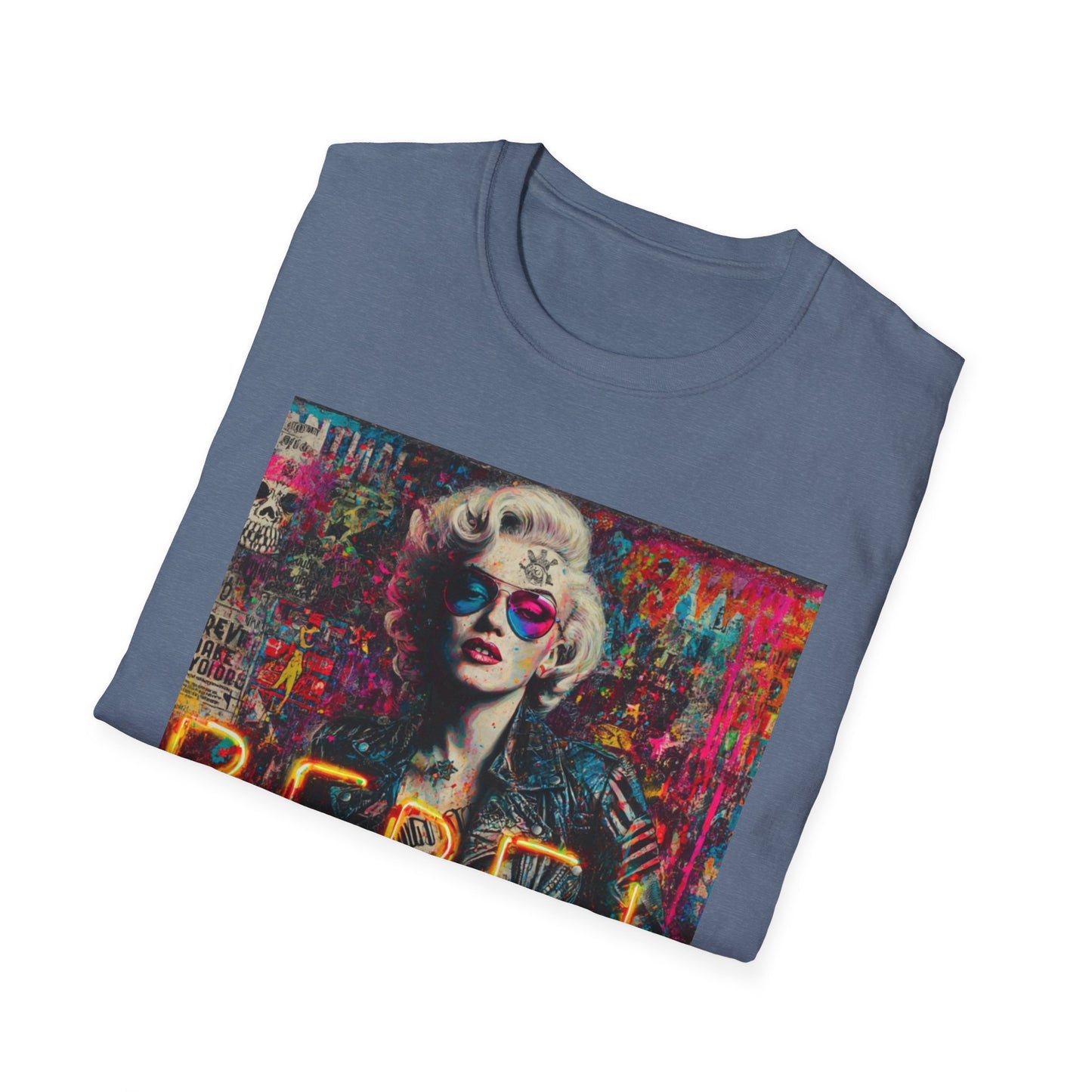 Rebel Vibe Unisex T-Shirt, Edgy Graphic Tee, Rock Style Shirt, Trendy Streetwear Top, Gift for Music Lovers, Alternative Fashion