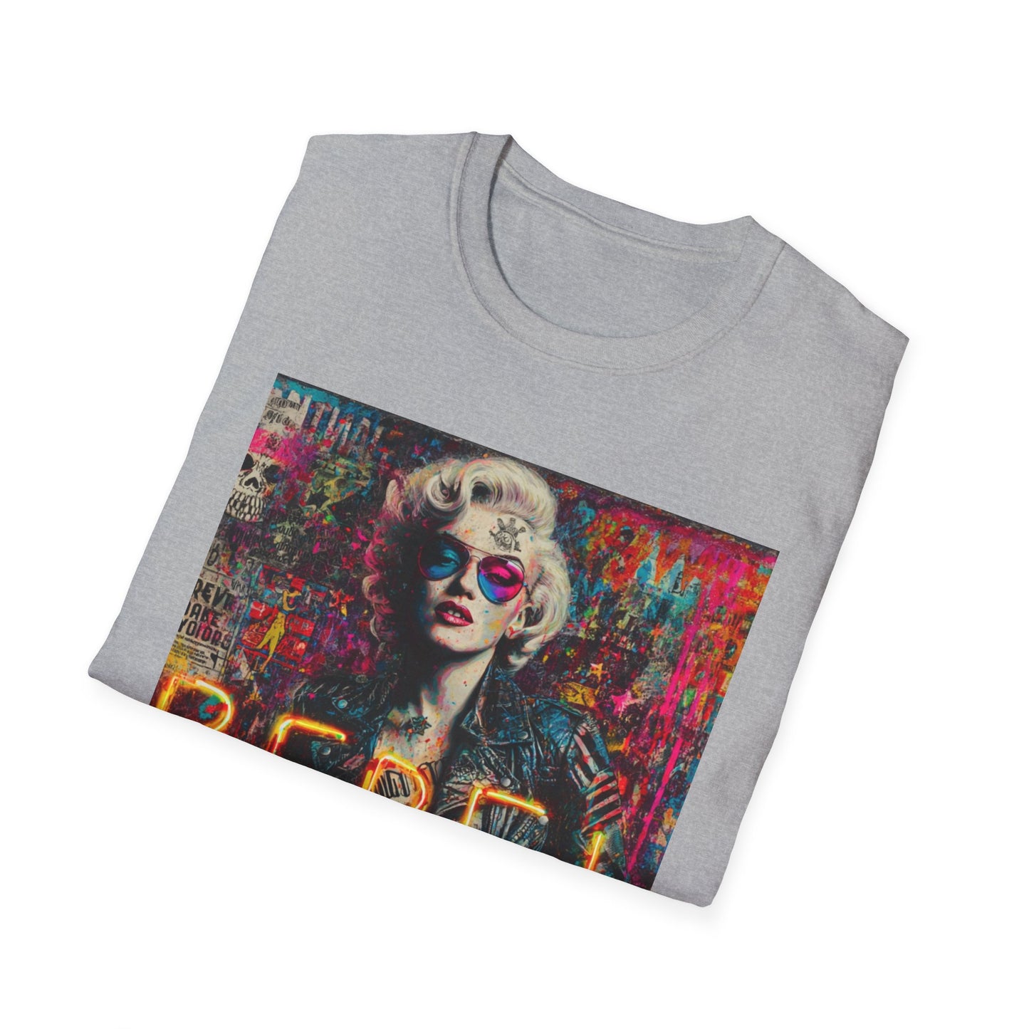 Rebel Vibe Unisex T-Shirt, Edgy Graphic Tee, Rock Style Shirt, Trendy Streetwear Top, Gift for Music Lovers, Alternative Fashion