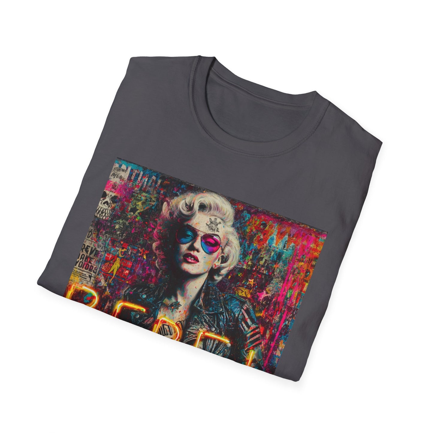 Rebel Vibe Unisex T-Shirt, Edgy Graphic Tee, Rock Style Shirt, Trendy Streetwear Top, Gift for Music Lovers, Alternative Fashion