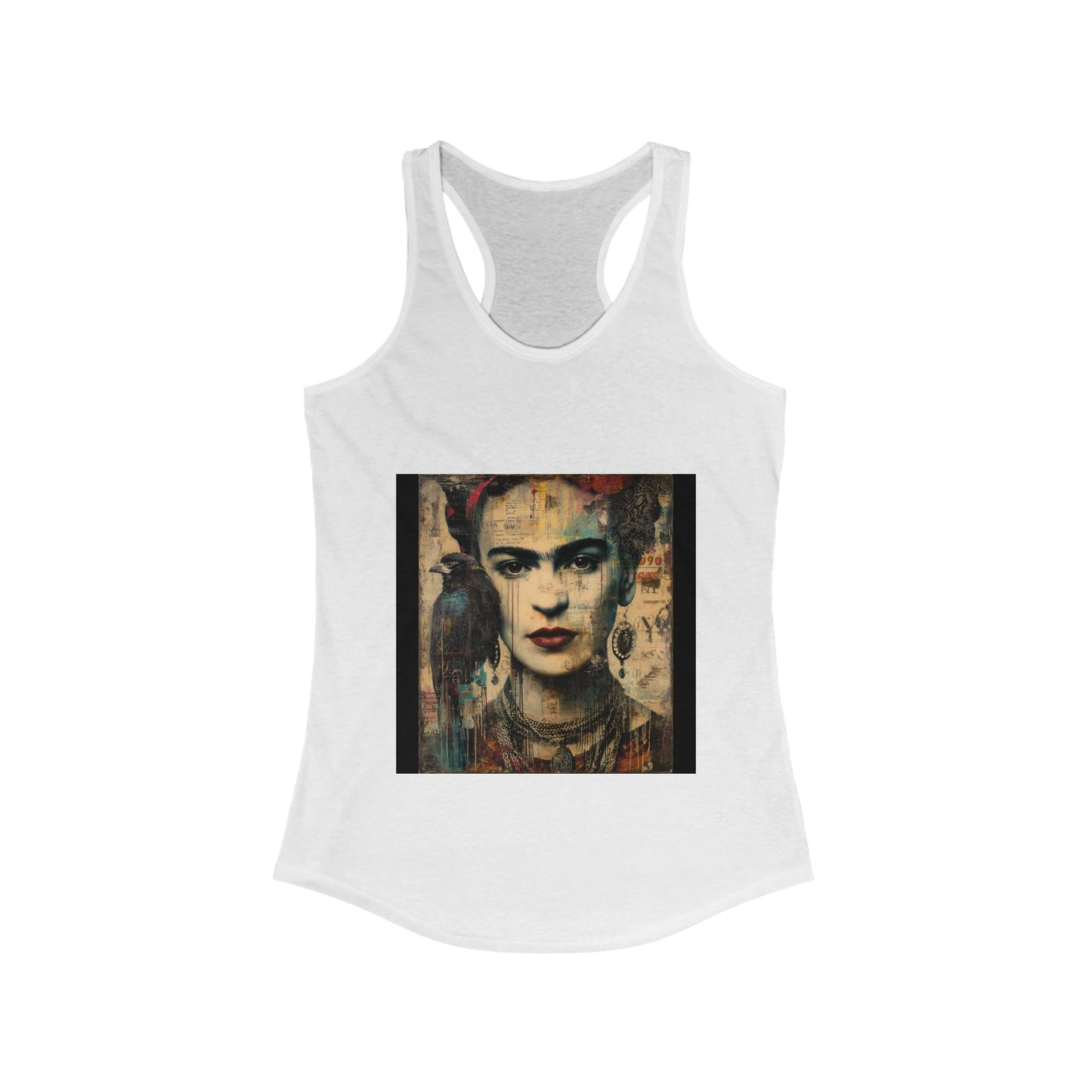 Copy of Frida Kahlo Inspired Women's Racerback Tank Top - Artistic Chic Apparel