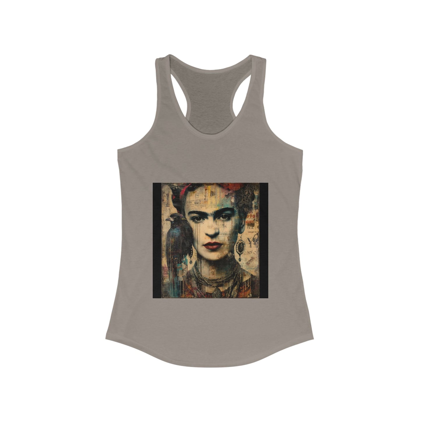 Copy of Frida Kahlo Inspired Women's Racerback Tank Top - Artistic Chic Apparel