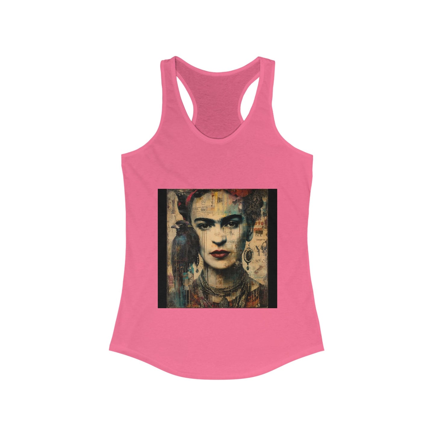 Copy of Frida Kahlo Inspired Women's Racerback Tank Top - Artistic Chic Apparel