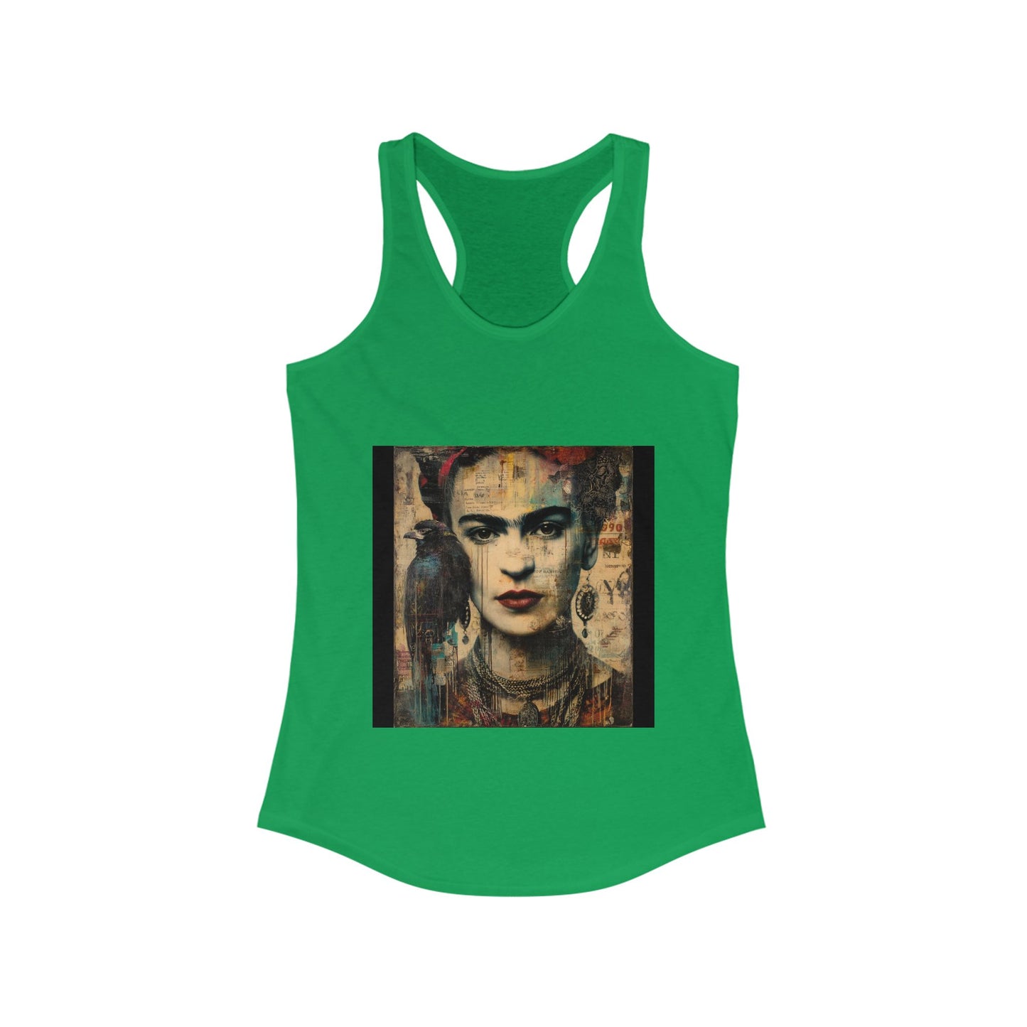 Copy of Frida Kahlo Inspired Women's Racerback Tank Top - Artistic Chic Apparel