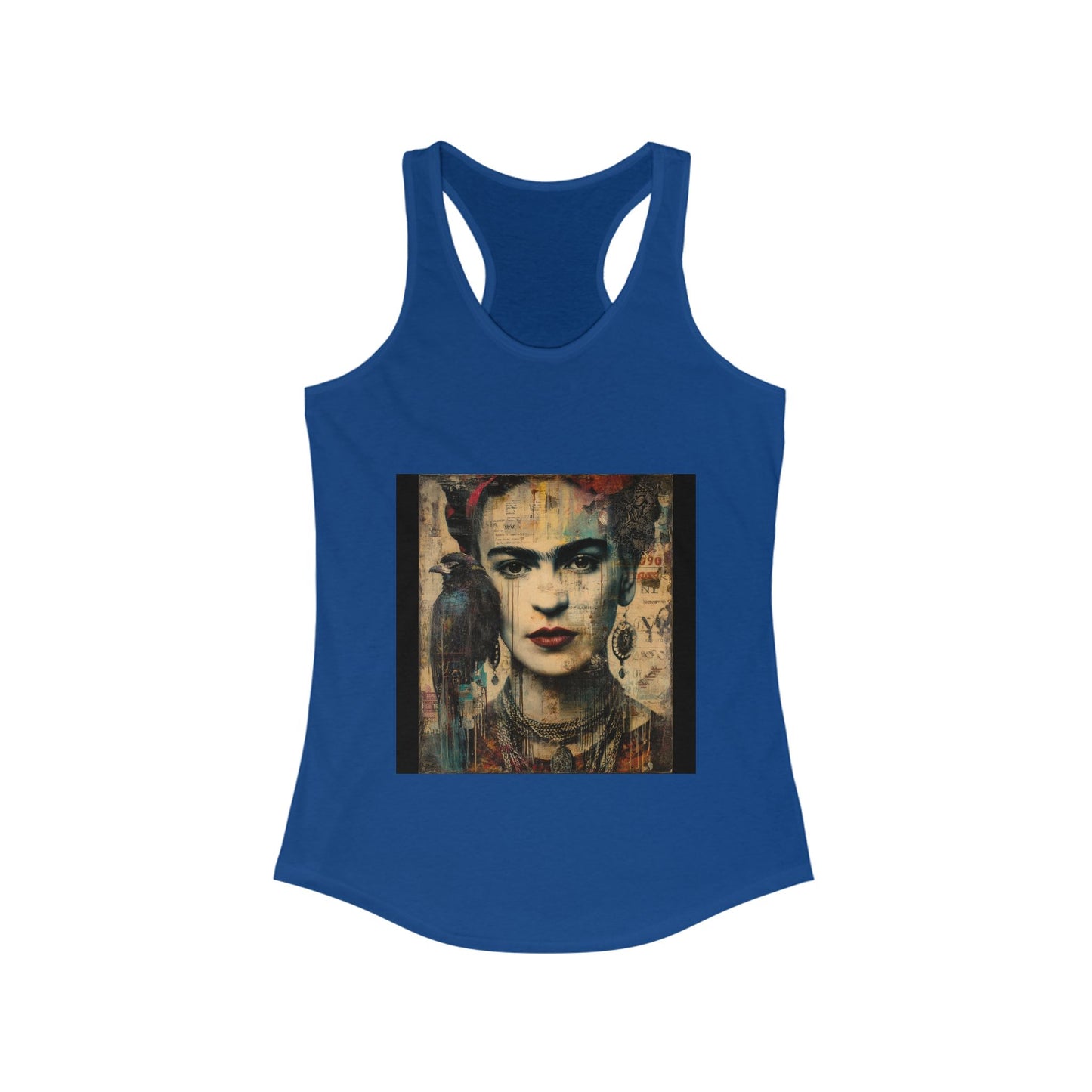 Copy of Frida Kahlo Inspired Women's Racerback Tank Top - Artistic Chic Apparel