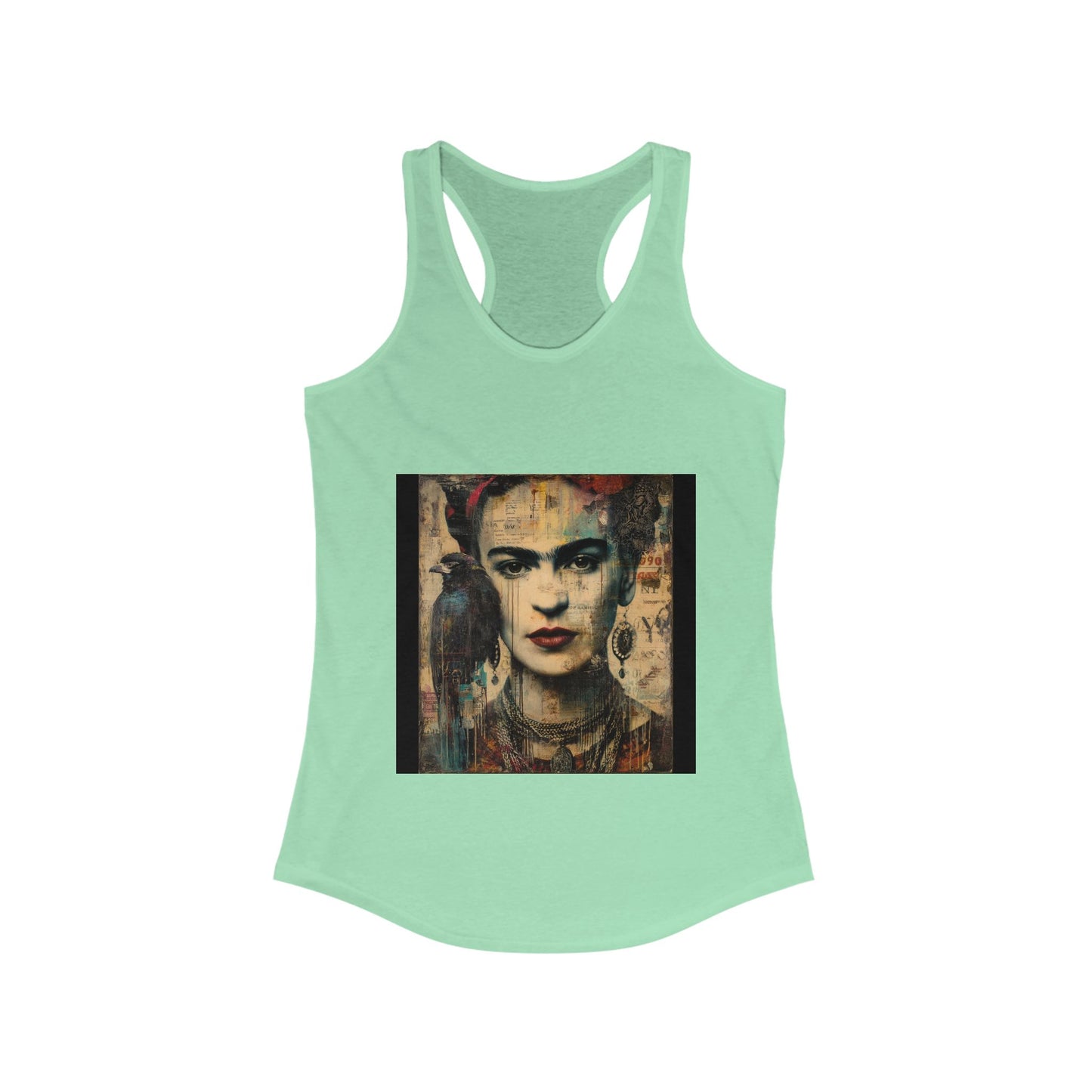 Copy of Frida Kahlo Inspired Women's Racerback Tank Top - Artistic Chic Apparel