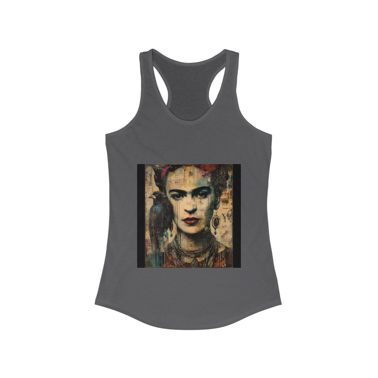 Copy of Frida Kahlo Inspired Women's Racerback Tank Top - Artistic Chic Apparel