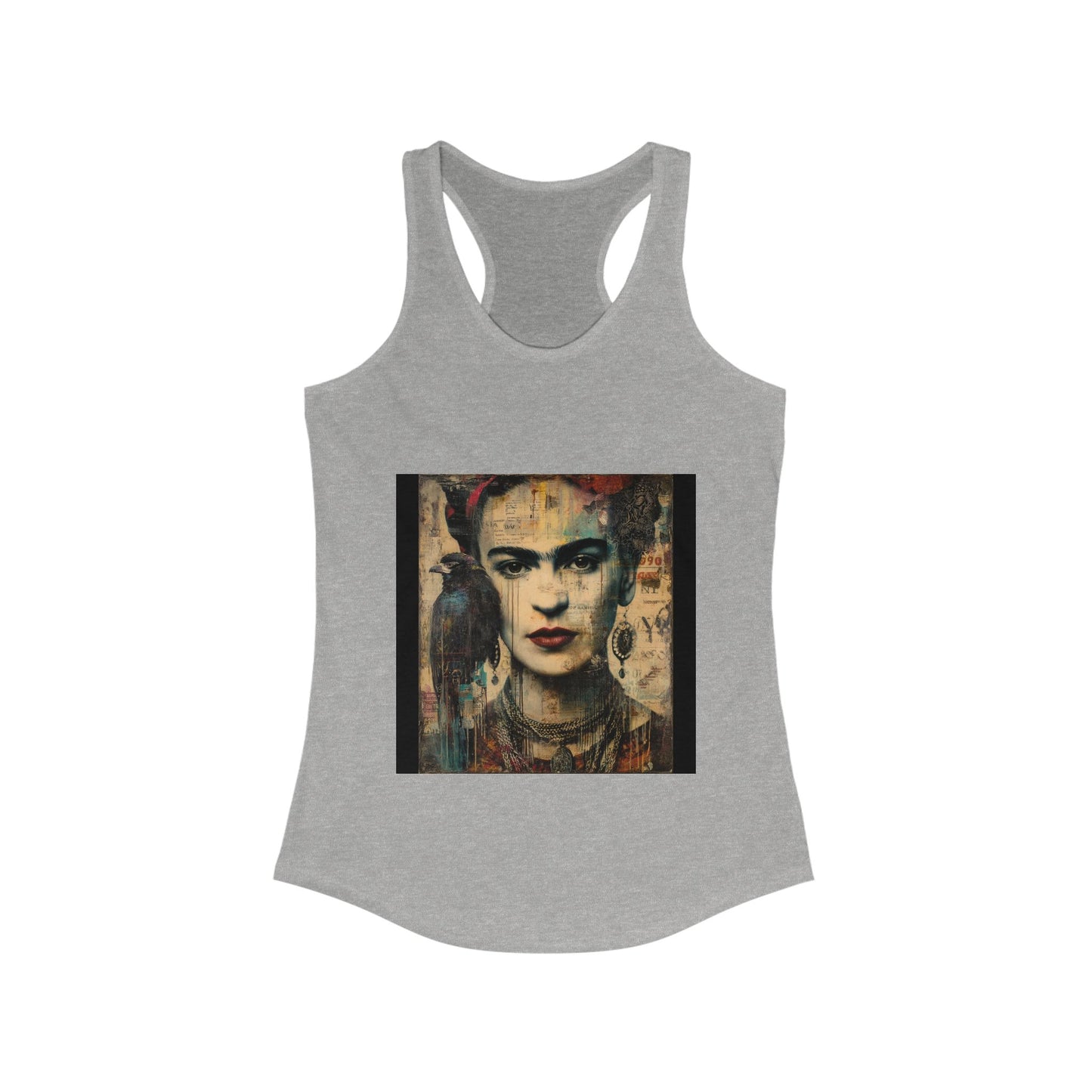 Copy of Frida Kahlo Inspired Women's Racerback Tank Top - Artistic Chic Apparel