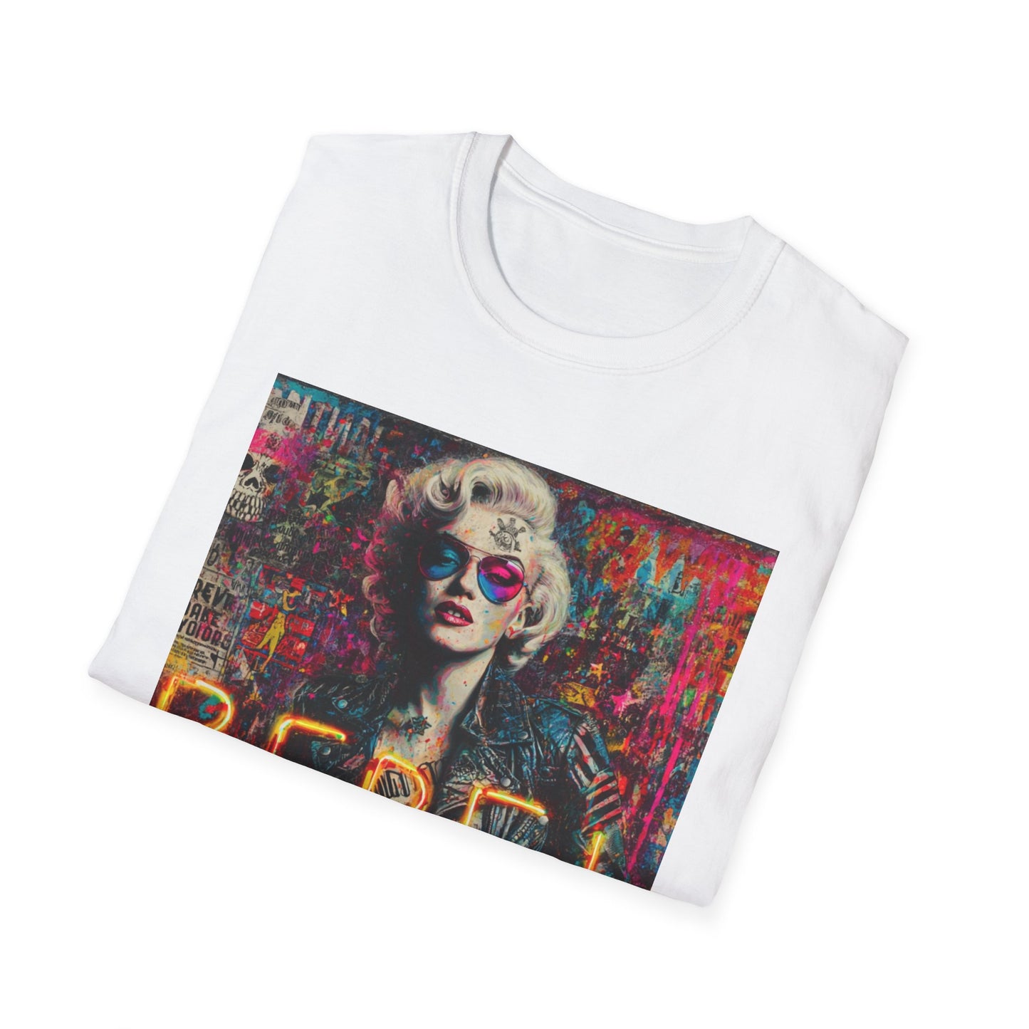 Rebel Vibe Unisex T-Shirt, Edgy Graphic Tee, Rock Style Shirt, Trendy Streetwear Top, Gift for Music Lovers, Alternative Fashion