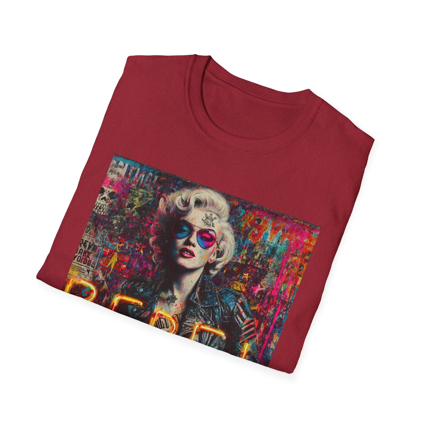 Rebel Vibe Unisex T-Shirt, Edgy Graphic Tee, Rock Style Shirt, Trendy Streetwear Top, Gift for Music Lovers, Alternative Fashion