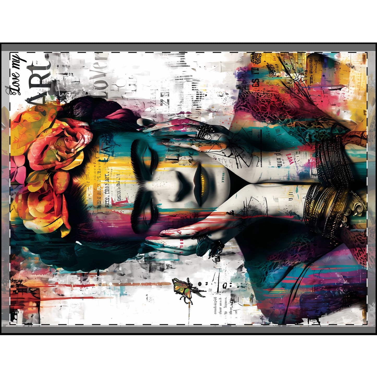 Frida Kahlo inspired - Vibrant Art-Inspired Plush Blanket, Cozy Throw Blanket for Home Decor, Ideal Gift for Art Lovers, Comfortable Sofa Accessory, Unique [...]