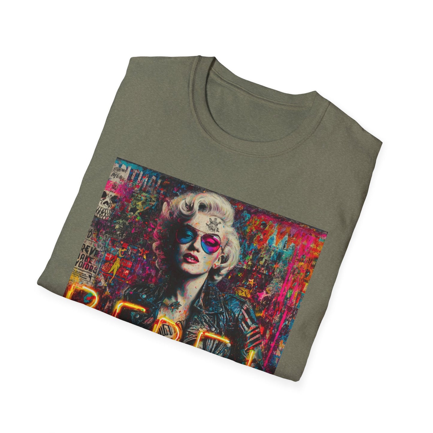 Rebel Vibe Unisex T-Shirt, Edgy Graphic Tee, Rock Style Shirt, Trendy Streetwear Top, Gift for Music Lovers, Alternative Fashion