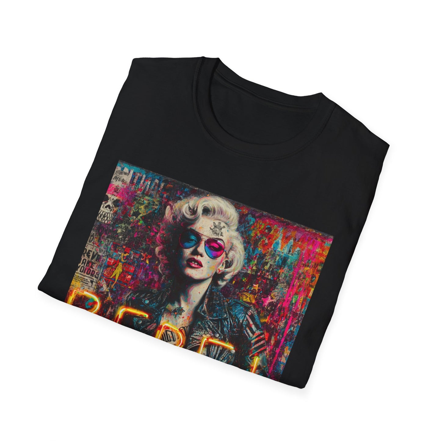 Rebel Vibe Unisex T-Shirt, Edgy Graphic Tee, Rock Style Shirt, Trendy Streetwear Top, Gift for Music Lovers, Alternative Fashion