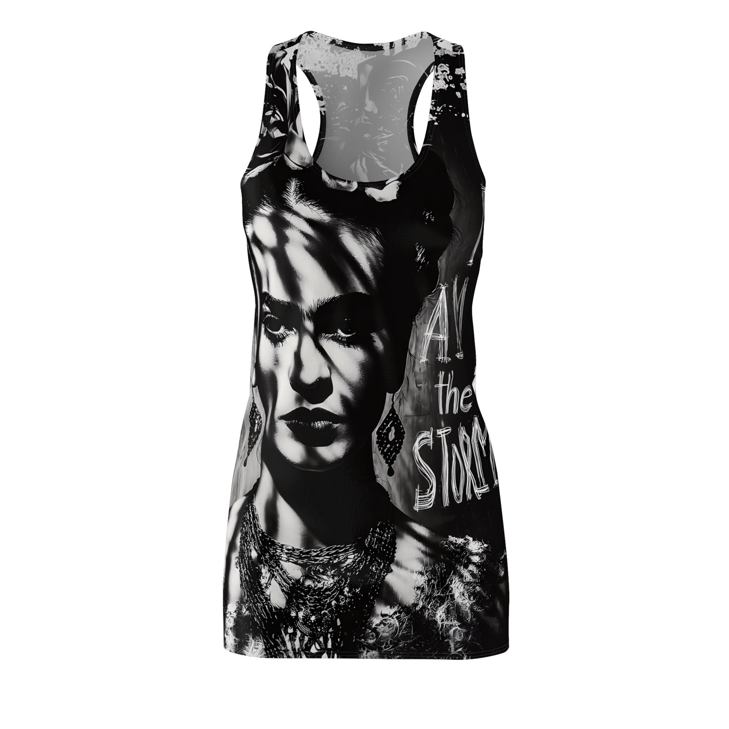 Frida Kahlo inspired Statement Dress – “I Am the Storm” - Summer Outfits, Unique Fashion Statement, Gift for Her, Festival Style
